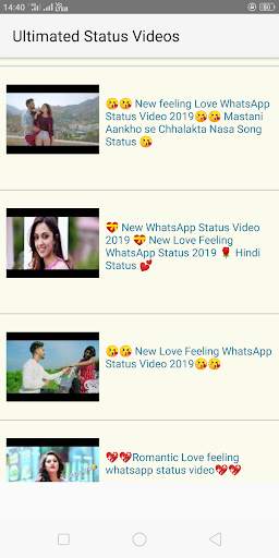 Ultimate Status Videos 30 Second Status Videos screenshot 1