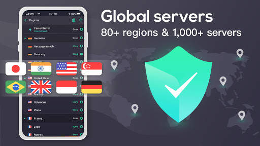 Touch VPN gratuito - VPN illimitata e VPN veloce screenshot 4