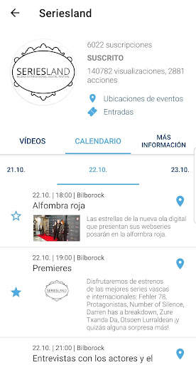 videmic: event app screenshot 4