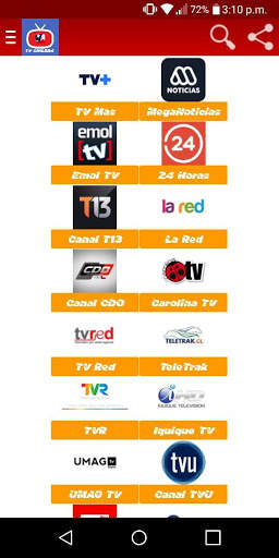 Radios & TV de Chile en Vivo screenshot 2