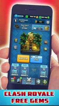 Gems For Clash Royale -The Ultimate Cheats - prank screenshot 1