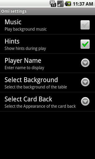 Omi Card Game screenshot 5
