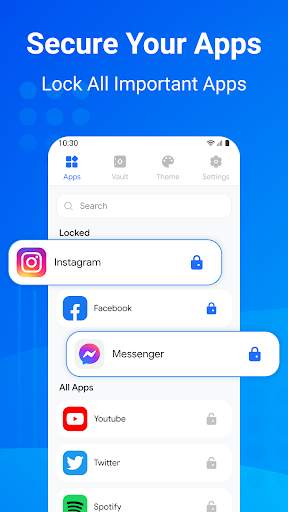 AppLock: Lock App, Fingerprint 1 تصوير الشاشة