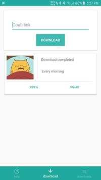 Coub video Downloader - download coubs with sound! screenshot 1