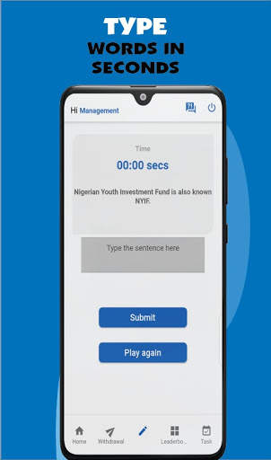 EarnType: Finance Make Money Game App screenshot 5