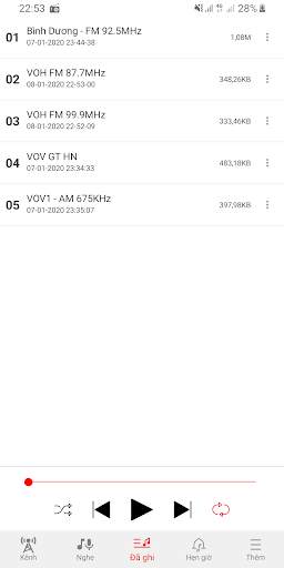 Radio Việt Nam - Nghe đài phát thanh trực tuyến screenshot 4