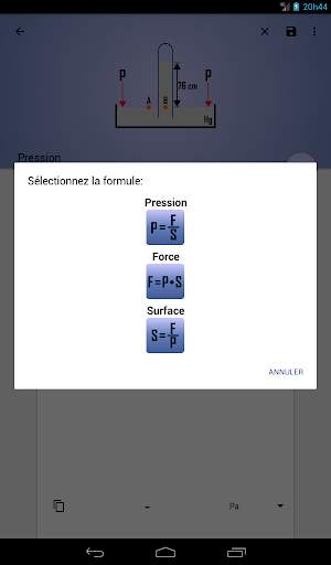 Formules de Physique - Physics Calc screenshot 16