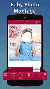 Baby Photo Montage screenshot 2