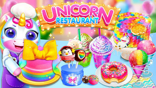 Unicorn Restaurant: Food Games screenshot 1