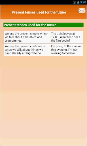English Tenses Tables screenshot 4