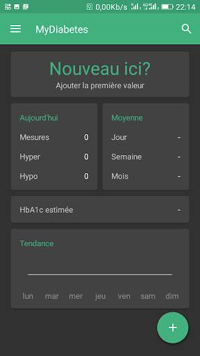 MonDiabète  - Contrôlez votre diabète screenshot 1