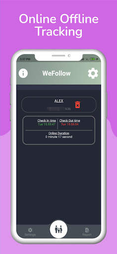 WRadar Online Tracker WhatsApp screenshot 1