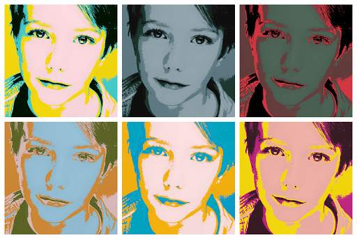Marilyn Style Pop Art Image screenshot 1