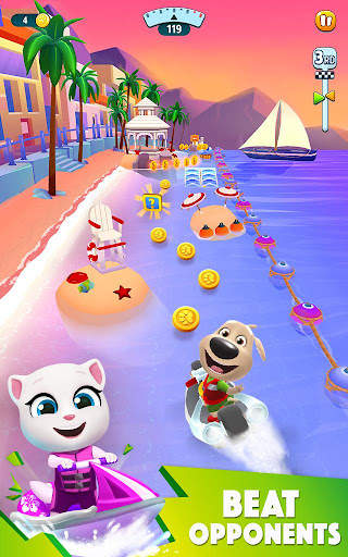 Talking Tom Jetski 2 screenshot 2