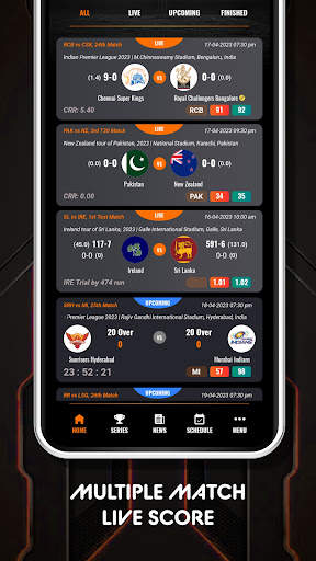 Cricket Live Line screenshot 1