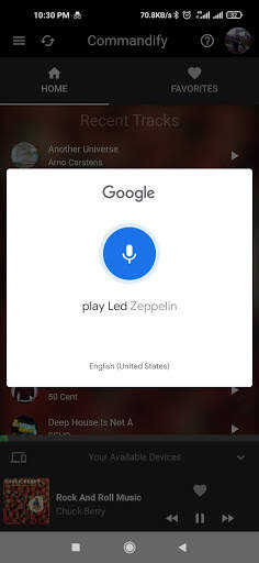 Commandify - Spotify Voice Control screenshot 5