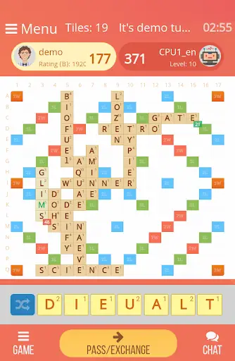 Rackword - Online word game screenshot 7