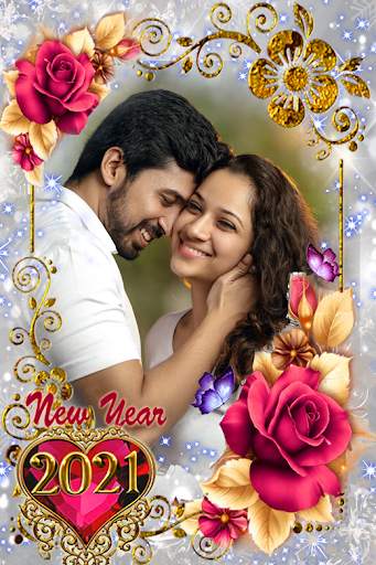 Happy New Year Photo Frame 2021 screenshot 8