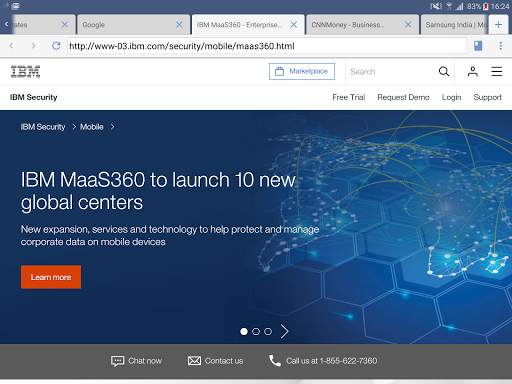 MaaS360 Browser screenshot 10