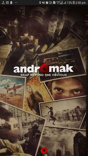 Andromak - camera & photojournalism скриншот 1