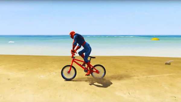 Superhero BMX Stunt Racing: Free Cycle Games screenshot 8