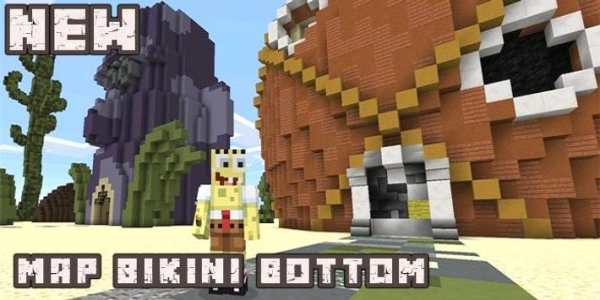 Map Bikini Bottom for PE screenshot 3