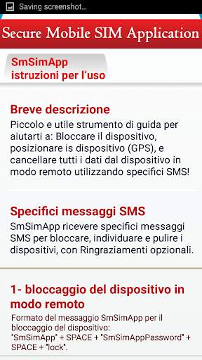 SmSimApp Anti Theft screenshot 7