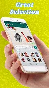 Stickers for Whatsapp Ariana Fort screenshot 5
