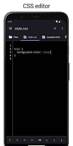 WebCode - html, css, js ide screenshot 5