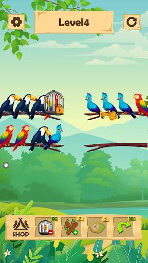 Bird Color:Sort Puzzle Game screenshot 2