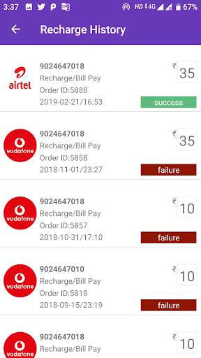 Real Recharge - Mobile,DTH Recharge App screenshot 4