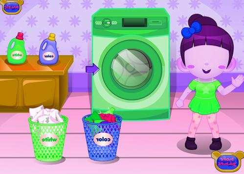 Girls games cleaning room screenshot 4