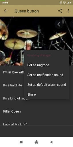 Queen ringtones app screenshot 7