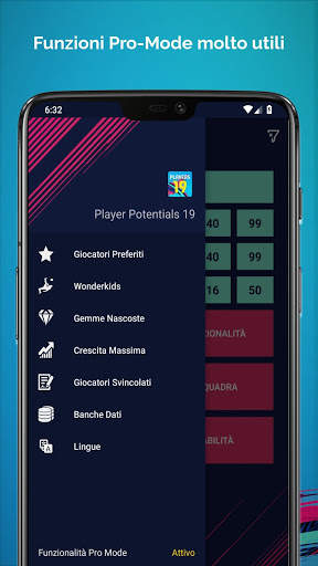 Potenzialità Giocatori 19 screenshot 7