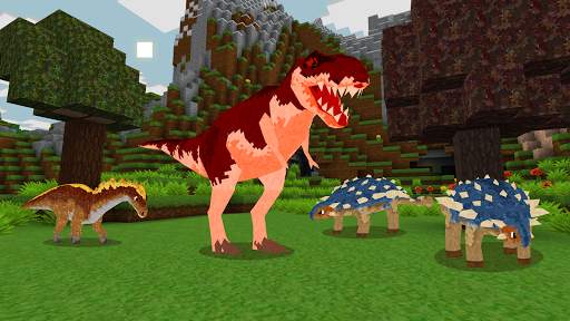 JurassicCraft: Free Block Build & Survival Craft screenshot 2