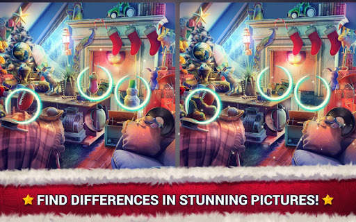 Find the Difference Christmas – Spot It screenshot 1