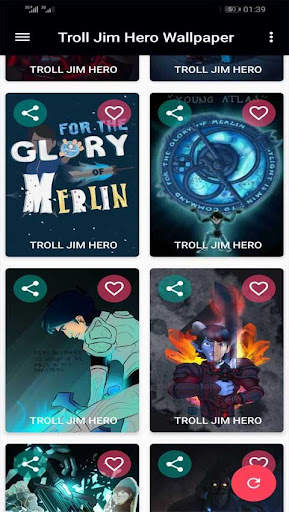 Troll Jim Hero Wallpaper screenshot 4