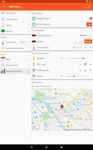 openHAB Beta screenshot 3