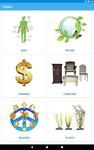 Chinese Vocabulary By Topics (With Pictures) screenshot 17