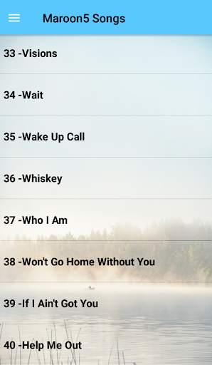 MAROON5-Songs Offline (40 Songs) screenshot 6