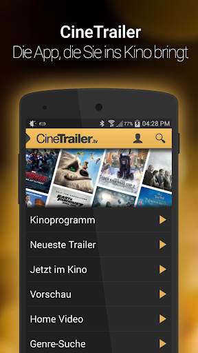 CineTrailer Kinoprogramm screenshot 1