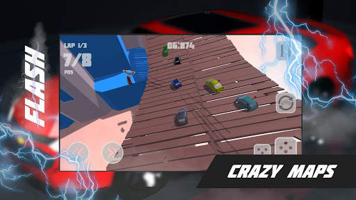 Flash - free car racing game screenshot 1