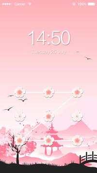 AppLock Theme Sakura screenshot 2
