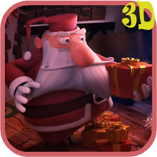Christmas Santa 3D. Wallpaper 1.02