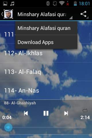 Mishary Alafasy Audio Quran screenshot 4