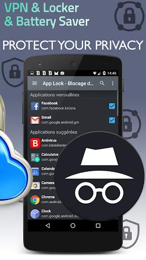 VPN & Locker & Battery Saver screenshot 3
