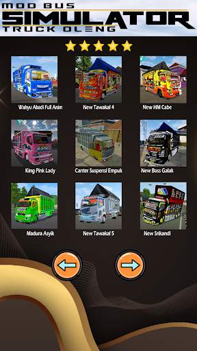 Mod Bus Simulator Truk Oleng screenshot 5