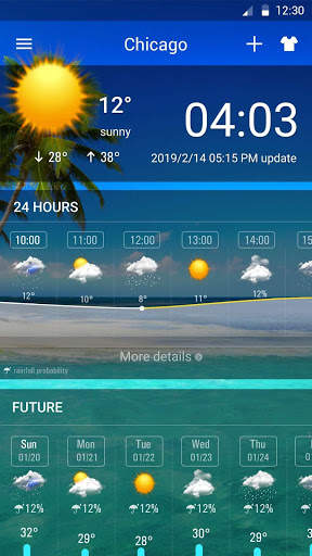 Accurate Weather Live Forecast App screenshot 1