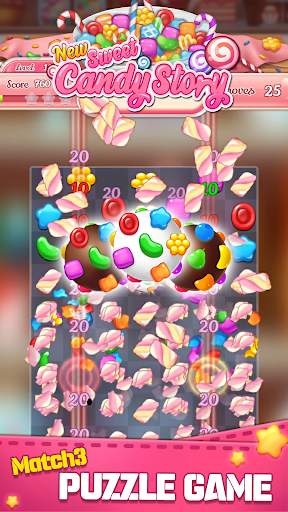 New Sweet Candy Story 2020 : Puzzle Master screenshot 1