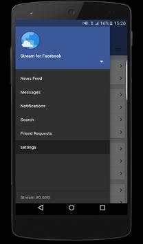 Stream for Facebook screenshot 2